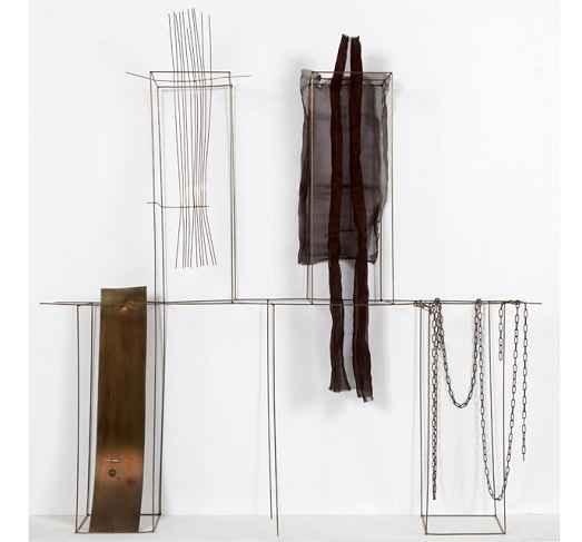 نمابشگاه آثار لوچیو فونتانا و فائوستو فلوتی در لندن