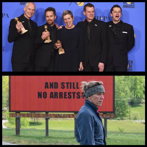 برندگان گلدن گلوب سال 2018 اعلام شد! / مارتین مک دونا، فاتح اصلی