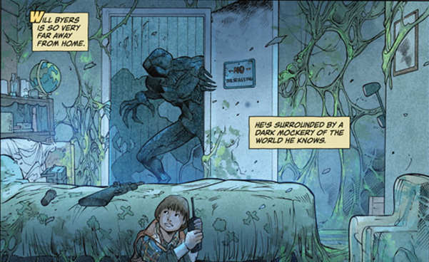 کتاب مصور سریال «چیزهای عجیب» حکایت از تماس ویل از دنیای زیرین دارد + تصاویر کتاب