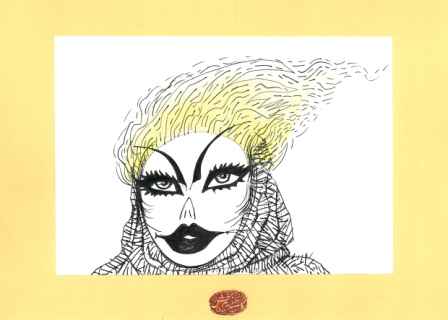 آخرین نمایشگاه سال ۹۱ گالری سیحون به کاریکاتور های کامبیز درمبخش اختصاص یافت